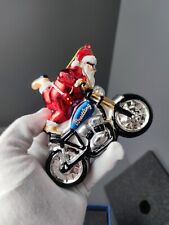 Enfeite de Natal Breitling COLLECTORS - Papai Noel na motocicleta comprar usado  Enviando para Brazil