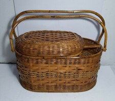 Vintage bamboo wicker for sale  Aurora