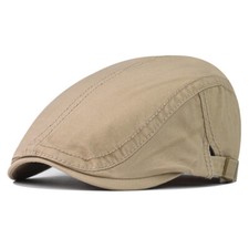 Boné masculino de algodão maciço Gatsby golfe boina cabbie jornaleiro hera chapéu comprar usado  Enviando para Brazil