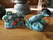Used aquarium decorations. d'occasion  Expédié en Belgium