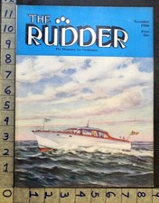 1946 MOTORBOAT ARTIST COVER ELCO 40 EXPRESS CRUISER BAYONNE JERSEY AD FC2767* , usado comprar usado  Enviando para Brazil
