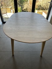 Oval extendible wooden for sale  TONBRIDGE