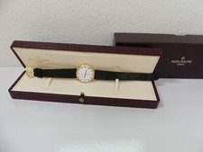 Patek Philippe masculino ouro amarelo 18k Calatrava 3919 3919J com caixa comprar usado  Enviando para Brazil
