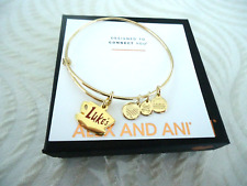 Alex and Ani GILMORE GIRLS, LUKE'S Pulseira de Ouro Brilhante Nova Com Cartão e Caixa comprar usado  Enviando para Brazil