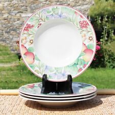 Ensemble assiettes creuses d'occasion  Cerisy-la-Salle