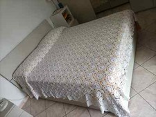 Copriletto matrimoniale recama usato  Torre del Greco
