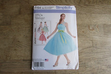 simplicity 1950s dress patterns for sale simplicity 1950s dress patterns for sale WIGAN