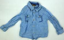 Camisa manga longa designer bebê original por Armani tamanho 12M 74, usado comprar usado  Enviando para Brazil