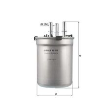 Filtro carburante mahle usato  Milano