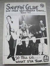 Sniffin glue original for sale  KIDDERMINSTER