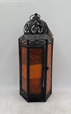 Vela Lanterns lanternas de vela marroquinas conjunto decorativo de 3 para piso, comprar usado  Enviando para Brazil