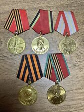 A Set Of Five Commemorative Medals  in Honor Of The Anniversary WW2 comprar usado A Set Of Five Commemorative Medals  in Honor Of The Anniversary WW2 comprar usado  Enviando para Brazil