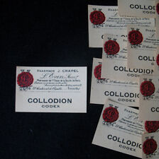 Etiquettes pharmacie collodion d'occasion  Nantes-