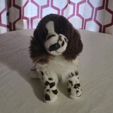 Brinquedo de pelúcia Ogilvy Springer Spaniel para cachorro por Douglas realista 13 polegadas raro!, usado comprar usado  Enviando para Brazil
