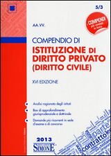 Compendio istituzioni diritto usato  Ottaviano