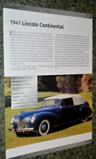 1941 lincoln continental for sale  Melvindale