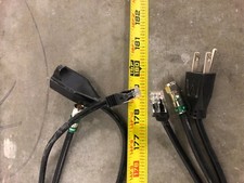 Combo misto de 15 pés RJ45 CAT6, TV coaxial RJ6 e cabo de alimentação com escudo (8+ pés) comprar usado  Enviando para Brazil