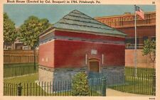 Pittsburgh Pensilvânia, Block House erguido por Col. Buquê, cartão postal vintage comprar usado  Enviando para Brazil