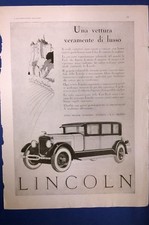 Pubblicità ford lincoln usato  Torino