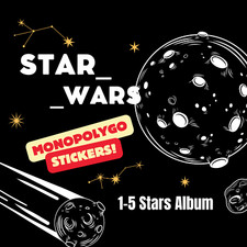 Usado, ADESIVOS ALL STARS 1-2-3-4-5 st.ar wars MONO_POLY_MO_-GO ENTREGA INSTANTÂNEA comprar usado  Enviando para Brazil