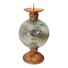 Portacandella vetro candelabro usato  Casalecchio di Reno