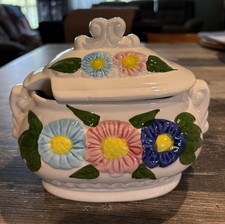 Ceramic floral vintage for sale  Sparta