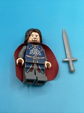 Lego Senhor dos Anéis RARO Aragorn Minifigura 79007 Capa Vermelha e Preta Excelente Estado Usado comprar usado  Enviando para Brazil
