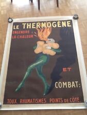 Affiche ancienne thermogène d'occasion  Saint-Maur-des-Fossés