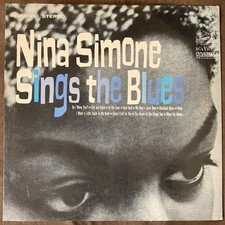 NINA SIMONE Sings the Blues - Rare 1967 1st Press RCA Stereo PROMO LP - TOP EX++ comprar usado  Enviando para Brazil