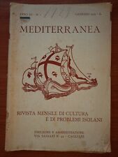 Sardegna mediterranea rivista usato  Cagliari