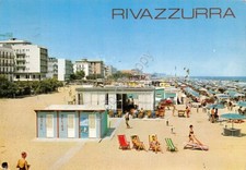 Cartolina rivazzurra spiaggia usato  Milano