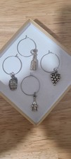 Wine charms silver for sale  Mount Royal