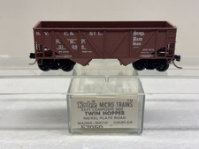Micro trenes Kadee escala N MTL 57050 placa de níquel carretera NKP 31299 tolva segunda mano  Embacar hacia Mexico
