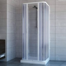 box doccia lati 70x70 usato  Olevano sul Tusciano