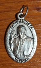 Médaille religieuse pape d'occasion  Houilles