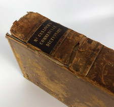 1840 Antique McCulloch’s Commercial Dictionary Book, Rare Reference Book, usado comprar usado  Enviando para Brazil