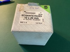 Edelstahl sechskantschrauben 1 gebraucht kaufen  Hürtgenwald