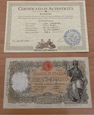 Banconota lire buoi usato  San Severo