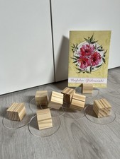 Holzhalterung karten hochzeit gebraucht kaufen  Calw