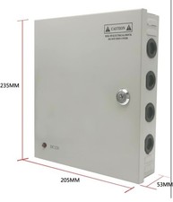 Fonte de alimentação 60W 9 canais 12V 500MA CCTV câmera PTC fusível 220-240V AC, usado comprar usado  Enviando para Brazil