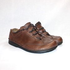 Sapatos masculinos de couro Birkenstock tamanho 44 / EUA 11 | Palmilha ortopédica comprar usado  Enviando para Brazil