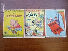 Lot almanachs epatant d'occasion  Longueville-sur-Scie