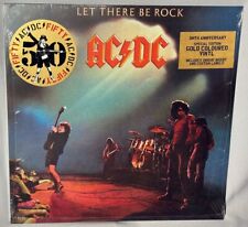 LP AC/DC Let There Be Rock (ACDC) (GOLD Vinyl, 50th Ann 2024) NEW MINT SEALED comprar usado  Enviando para Brazil