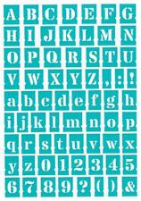 Schablone zahlen buchstaben gebraucht kaufen  Arnsberg