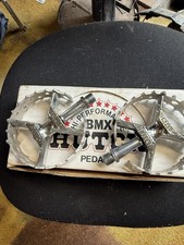 Pedais BMX Hutch Bear Trap Pro 9/16" cromados 4140 novos usados comprar usado  Enviando para Brazil