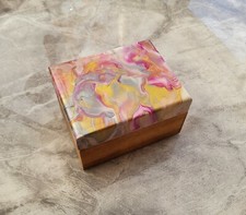Handmade wooden box for sale  SHEFFIELD