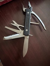 Usado, Alicate de faca vintage Premium Coast PORT mecânico esportivo multi-ferramenta feito nos EUA 6" comprar usado  Enviando para Brazil