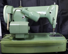 Máquina de costura portátil verde Singer, usado comprar usado  Enviando para Brazil