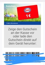 Tankgutschein esso gutschein gebraucht kaufen  Kuppenheim