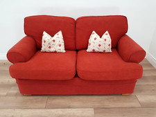 Sofa seater red for sale  BRISTOL